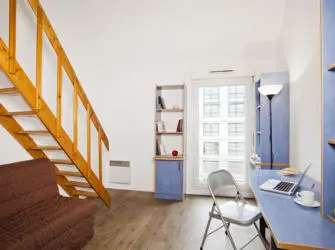 Les Estudines du Clos Saint Germain à Paris 20ème - T2 - Séjour