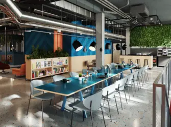 The Social Hub à Toulouse - espace commun de travail