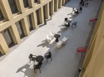 Odalys Campus Ile de Nantes à Nantes - Cour intérieure