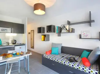Néméa Appart'Etud Aix Campus 1 à Aix-en-Provence - studio 2