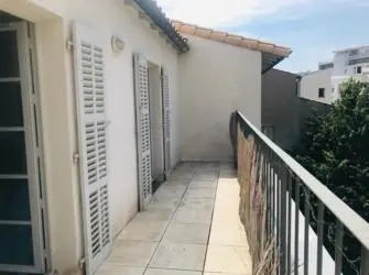 Résidence Bernard Dubois 2 à Marseille 1er - Terrasse privative