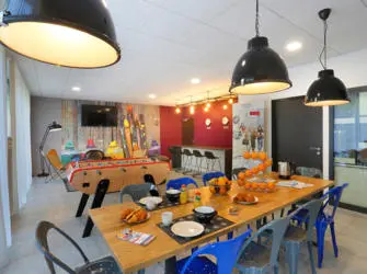 Néméa Appart'Etud Montpellier Carré du Roi à Montpellier - salle commune
