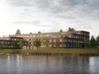 Stud'City Strasbourg Schiltigheim à Schiltigheim - Façade arrière