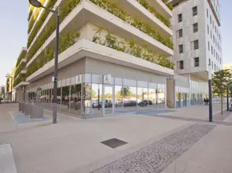 Les Estudines Port Marianne à Montpellier - Entrée de la résidence