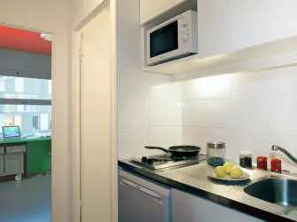 Les Estudines Pasteur à Euralille - Cuisine