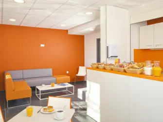 Les Estudines Les Cezeaux in Clermont-Ferrand - Salle petits déjeuners