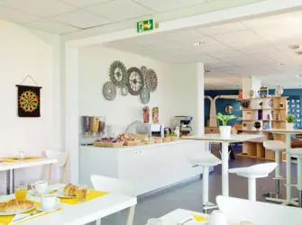 Les Estudines Paris Rosny à Rosny-sous-bois - Salle petits déjeuners