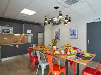 Néméa Appart’Etud Montpellier Beaux-Arts à Montpellier - cuisine partagee