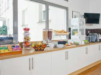 Les Estudines Normandie à Sotteville-les-Rouen - Cafétéria