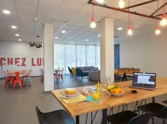 Néméa Appart’Etud Villeneuve Pont de Bois à Villeneuve d'Ascq - salle de co- working