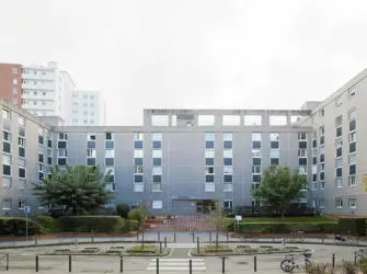 Les Estudines de Brienne à Toulouse - Façade