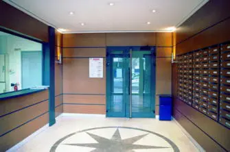 Résidence Alliance à Villeurbanne - hall d'entrée