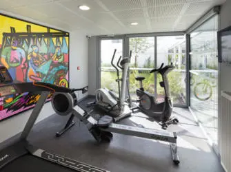 Résidence Studently Campus Bel Air en Bègles - SALLE DE FITNESS