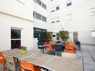 Les Estudines Clémenceau à Montpellier - Terrasse