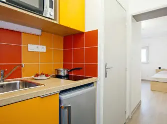 Les Estudines Clémenceau à Montpellier - Cuisine