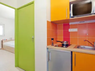 Les Estudines Clémenceau à Montpellier - Cuisine