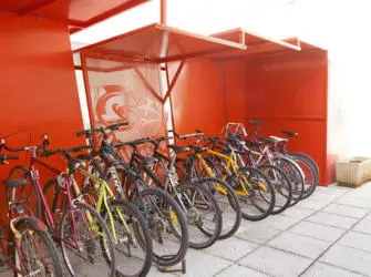 Les Estudines Clémenceau à Montpellier - Local deux roues