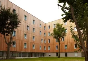 Résidence Blaise Pascal à Toulouse - Cour intérieure résidence