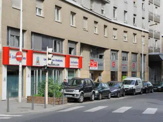 Les Estudines Saxe-Gambetta à Lyon 7ème - Entrée de la résidence