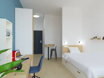Odalys Campus Artem in Nancy - Lit