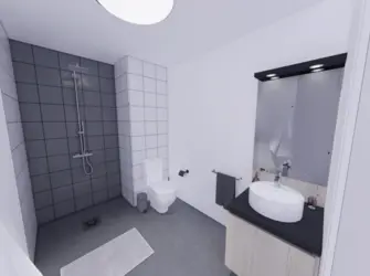 Gestetud Archange à Lyon 8ème - Salle de bain