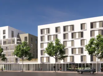 Gestetud Archange à Lyon 8ème - Façade