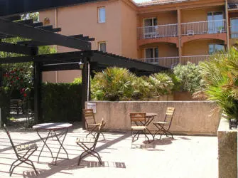 Les Estudines Jas de Bouffan à Aix-en-Provence - Terrasse