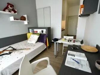 Néméa Appart'Etud Villeurbanne Villenciel à Villeurbanne - studio