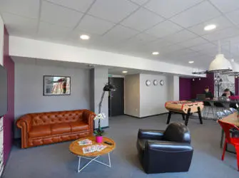Néméa Appart'Etud Villeneuve Metropole à Villeneuve d'Ascq - salle commune