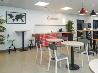 Odalys Campus Lille Porte d'Arras à Lille - Cafétéria