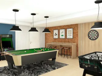 Néméa Appart'Etud Rouen Constantine in Rouen - salle billard