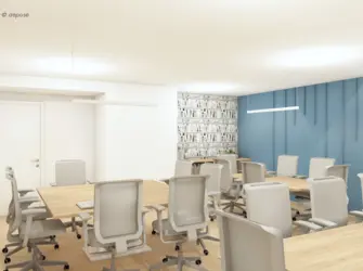 Néméa Appart'Etud Montpellier Comedie à Montpellier - Espace de travail