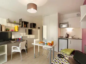 Néméa Appart'Etud Roubaix Euroteleport à Roubaix - studio 4