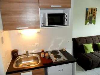 Gestetud Univers Studio à Villeurbanne - Appartement - Kitchenette