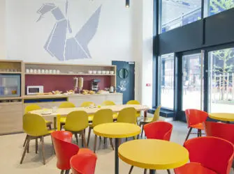 Les Estudines Strasbourg Presqu'ile Malraux à Strasbourg - Salle petits déjeuners