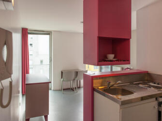 Résidétape Nantes à Nantes - Studio Entrée