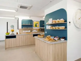 Les Estudines Angers Saint Laud à Angers - Espace petit déjeuner