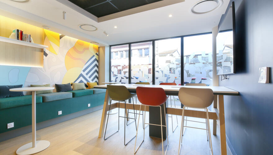 Espace de travail 1-1 - Résidence Studently Montauban