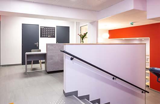 Escalier - Odalys Campus Rennes Sainte-Anne