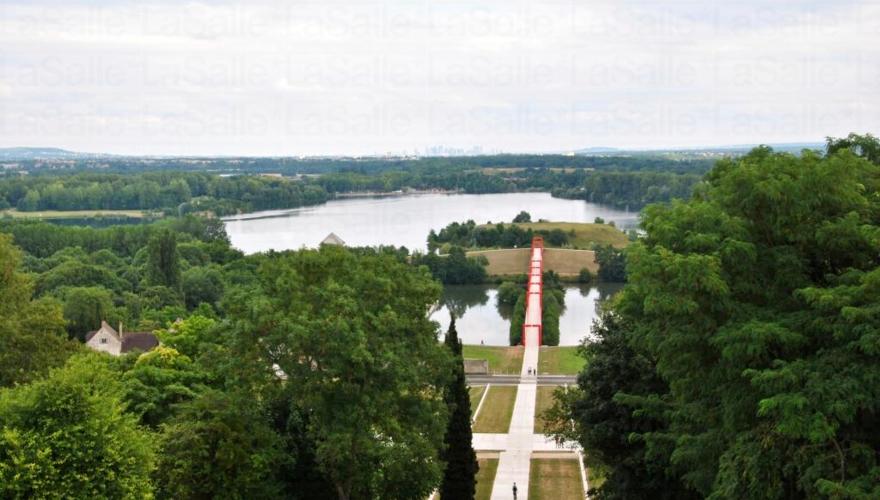 Base de Loisirs vue de l'Axe Majeur - Résidence Jean-Baptiste de La Salle