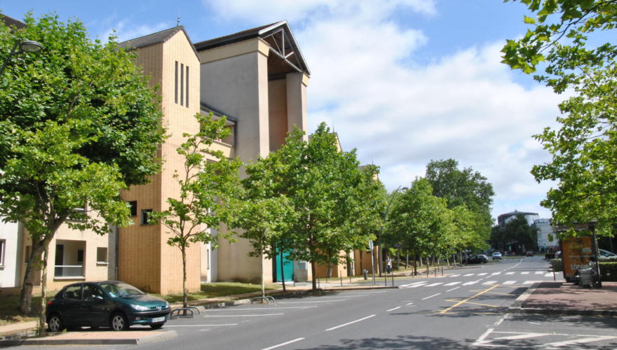 La Résidence depuis le Boulevard du Port (2/2) - Résidence Jean-Baptiste de La Salle