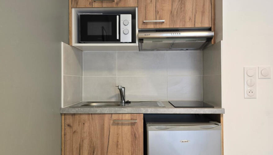 Cuisine 1 - KOSY Appart'Hôtels - Résidence Ypsilon