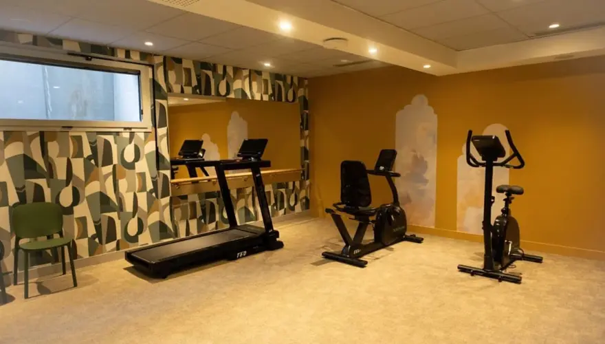 Salle de gym de la résidence services seniors Villa Caron à Athis-Mons - Domitys Villa Caron Athis-Mons