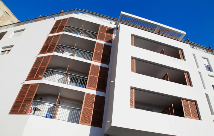 Vue Façade - Odalys Campus Marseille Blancarde