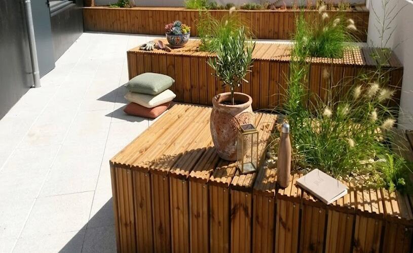 Patio extérieur - Odalys Campus Marseille Blancarde