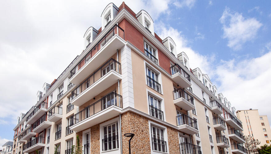 Résidence Berges du Canal à Chelles - Façade