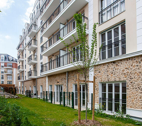 Résidence Berges du Canal à Chelles - Façade