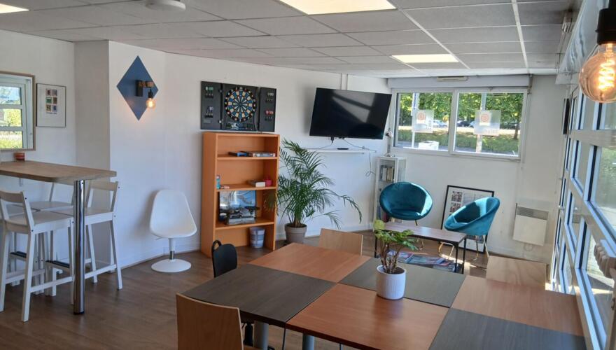 Les Estudines René Cassin à Nantes - Salle coworking