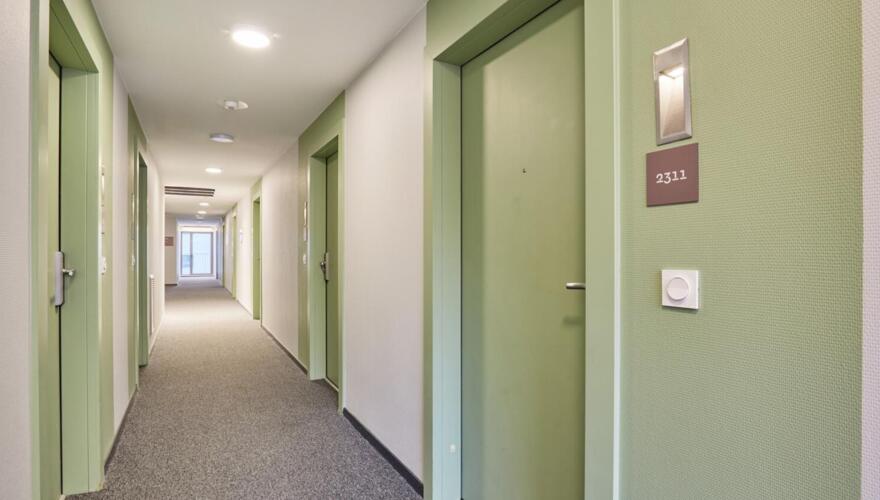 Couloir - Odalys Campus Lyon