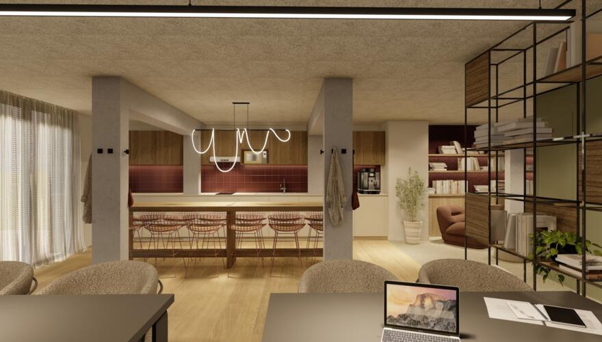 River Island à Rennes - Cuisine collaborative